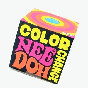 Schylling Color Change NeeDoh Unisex OS Multicolor New Groovy Stress Ball Toy